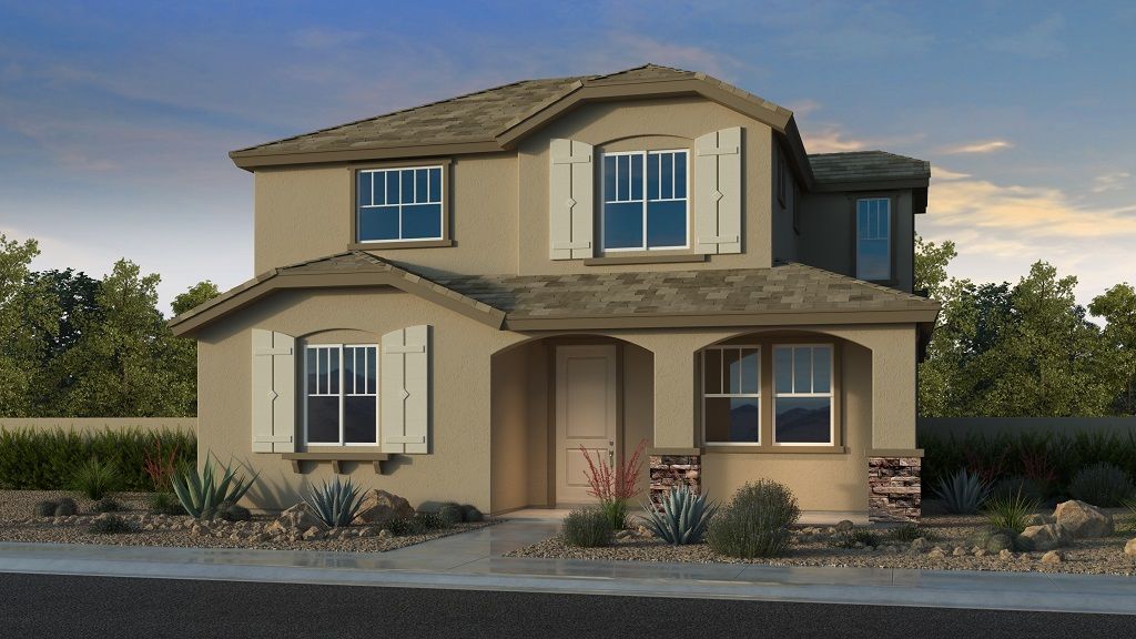 Elevation A Cottage