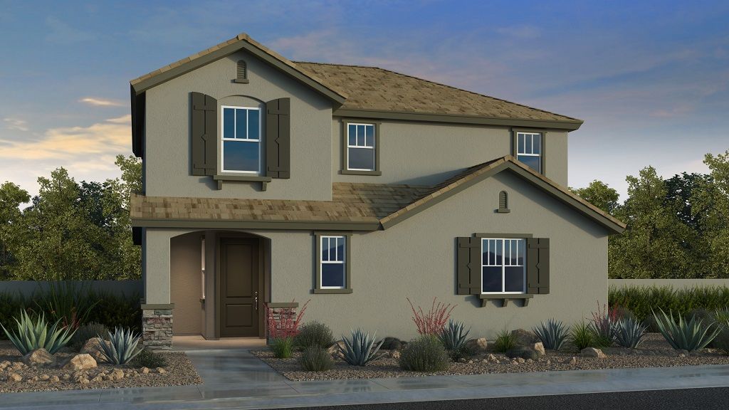 Elevation A Cottage