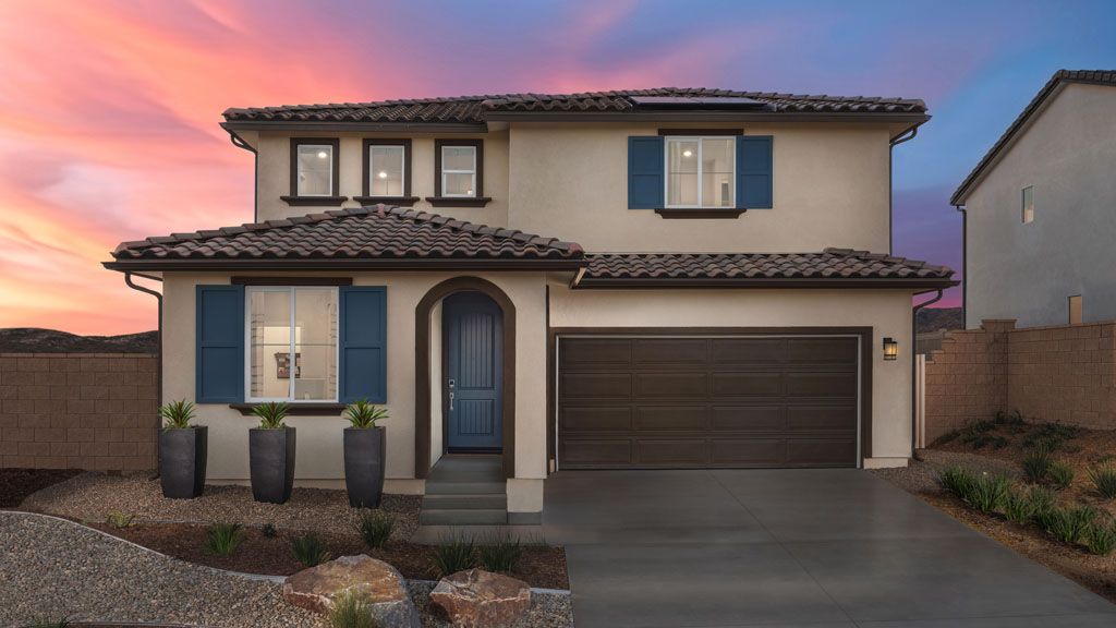 Elevation A: Spanish Colonial- Color Scheme 6