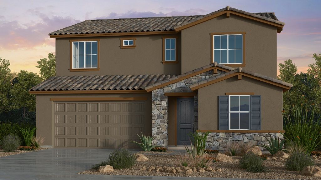 Elevation D Territorial Ranch