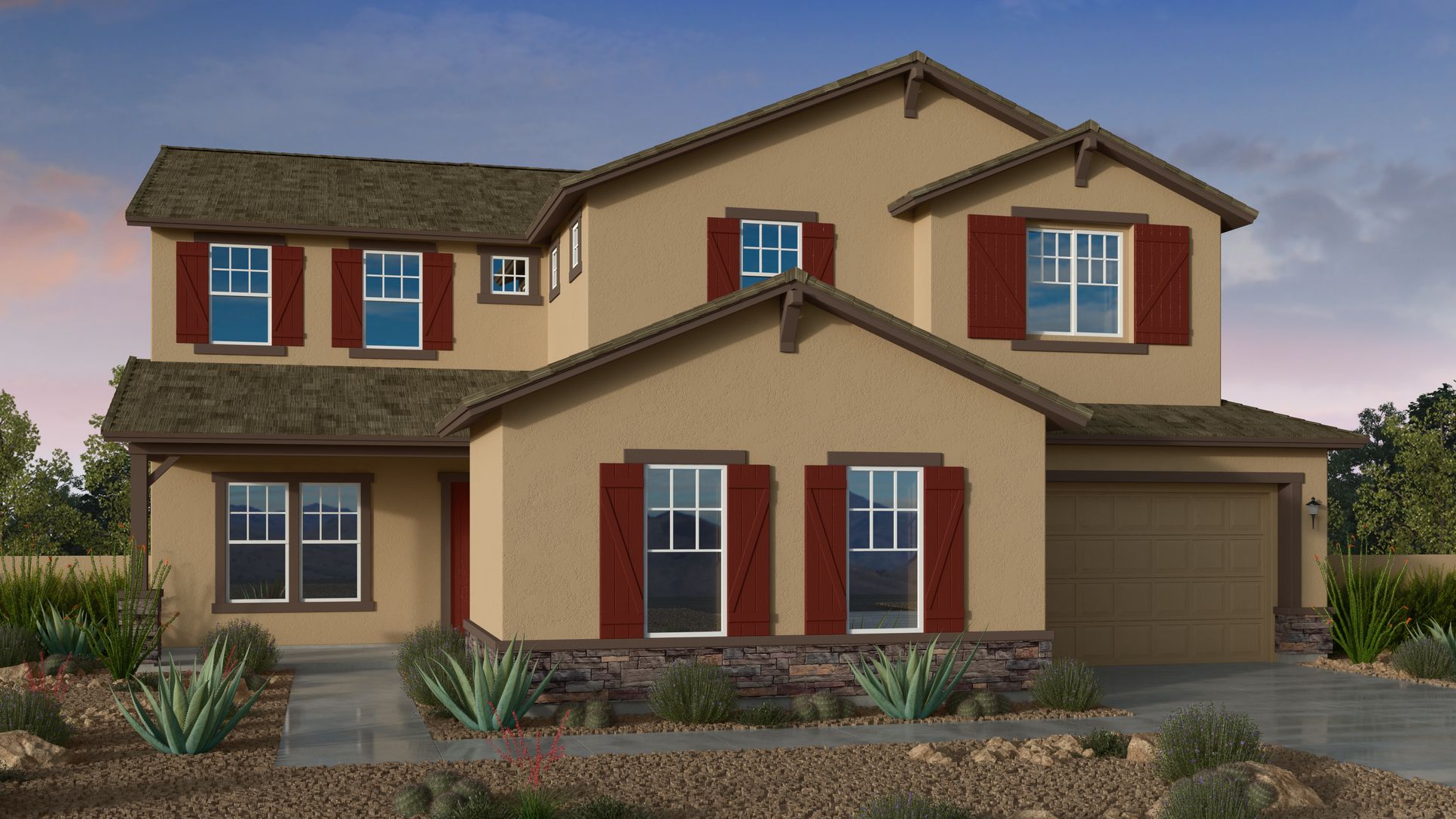 Elevation B Ranch