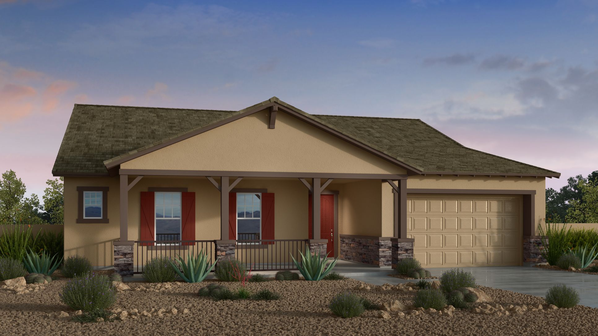 Elevation B Ranch