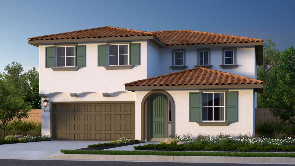 Elevation A: Spanish Colonial Color Scheme 2