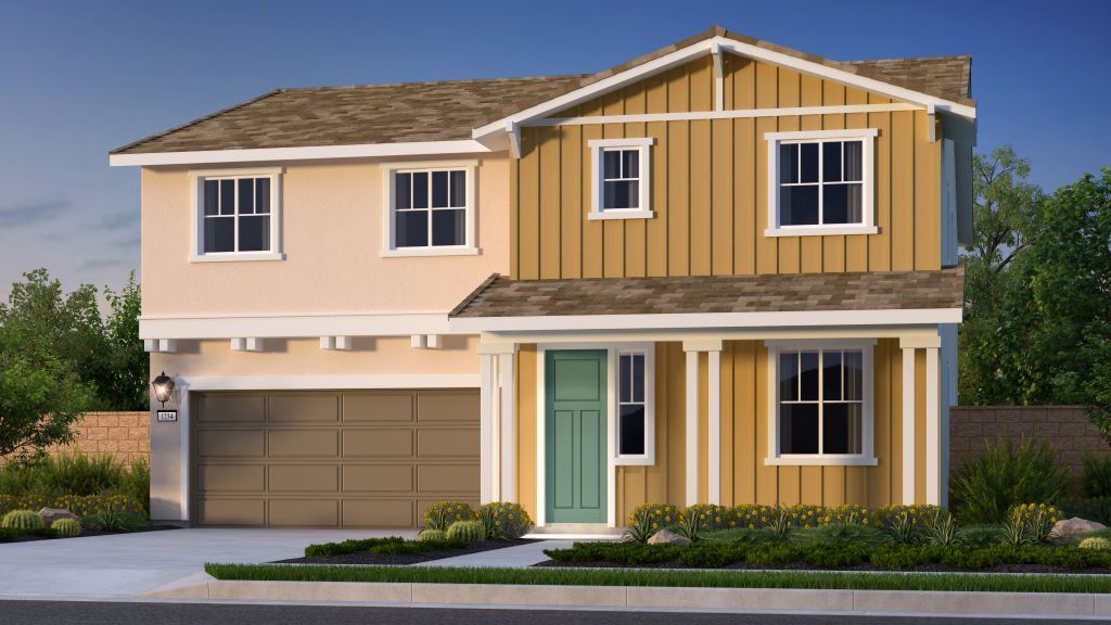 Elevation B: California Craftsman Color Scheme 8