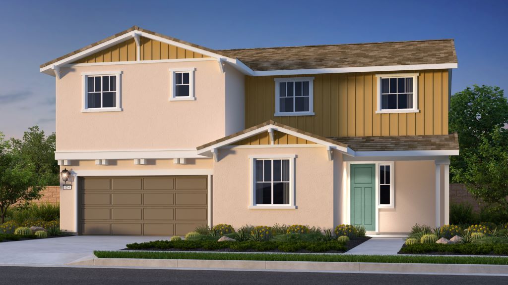 Elevation B: California Craftsman Color Scheme 8