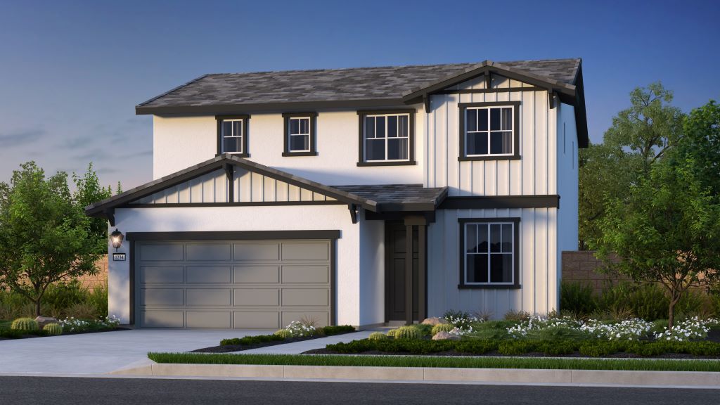 Elevation B: California Craftsman Color Scheme 1