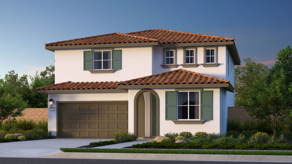 Elevation A: Spanish Colonial Color Scheme 2