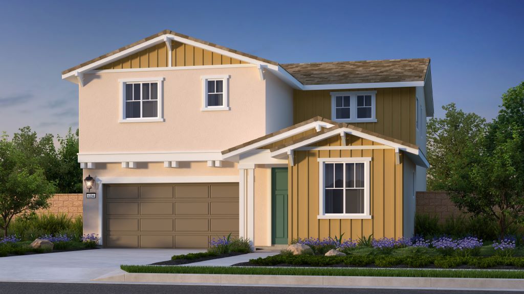 Elevation B: California Craftsman Color Scheme 8