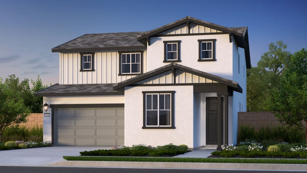 Elevation B: California Craftsman Color Scheme 6