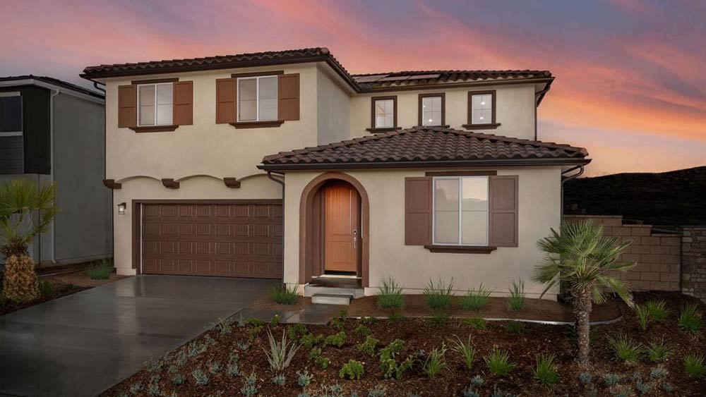 Elevation A: Spanish Colonial- Color Scheme 1