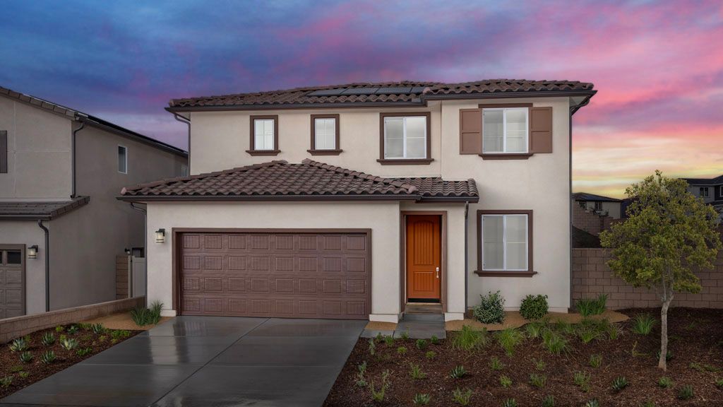 Elevation A: Spanish Colonial- Color Scheme 1