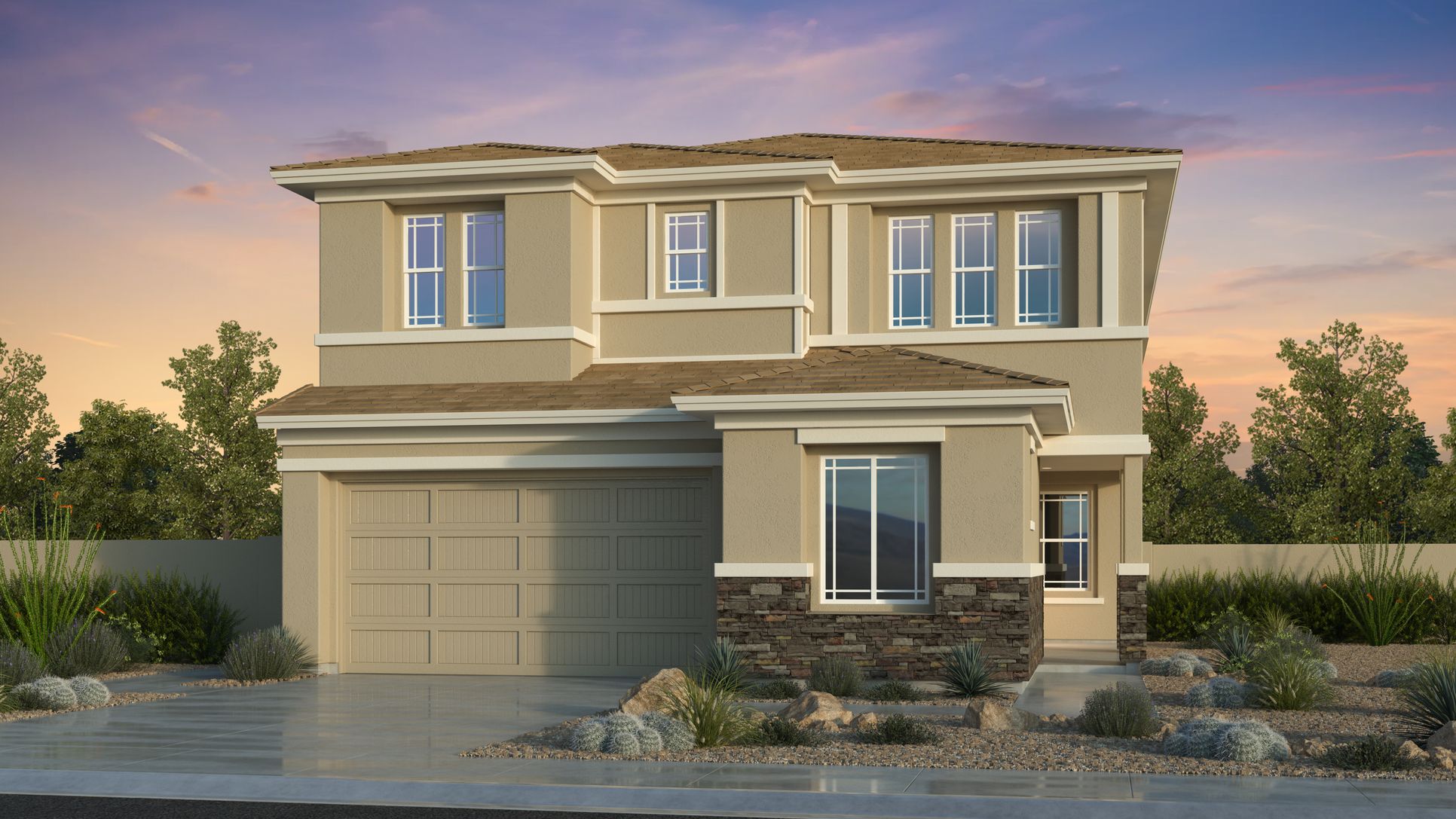 Elevation E Desert Prairie