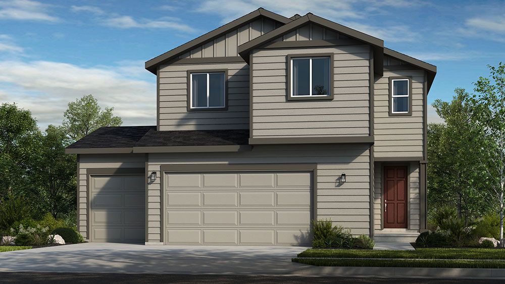 Laurel 3-Car - Craftsman A