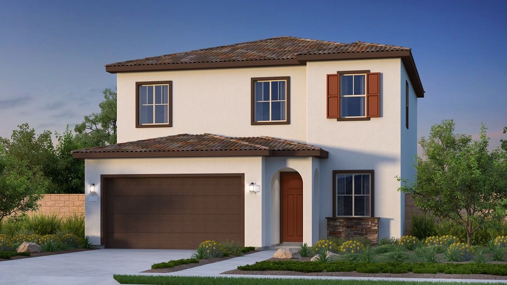 Plan 1- Elevation Contemporary Spanish