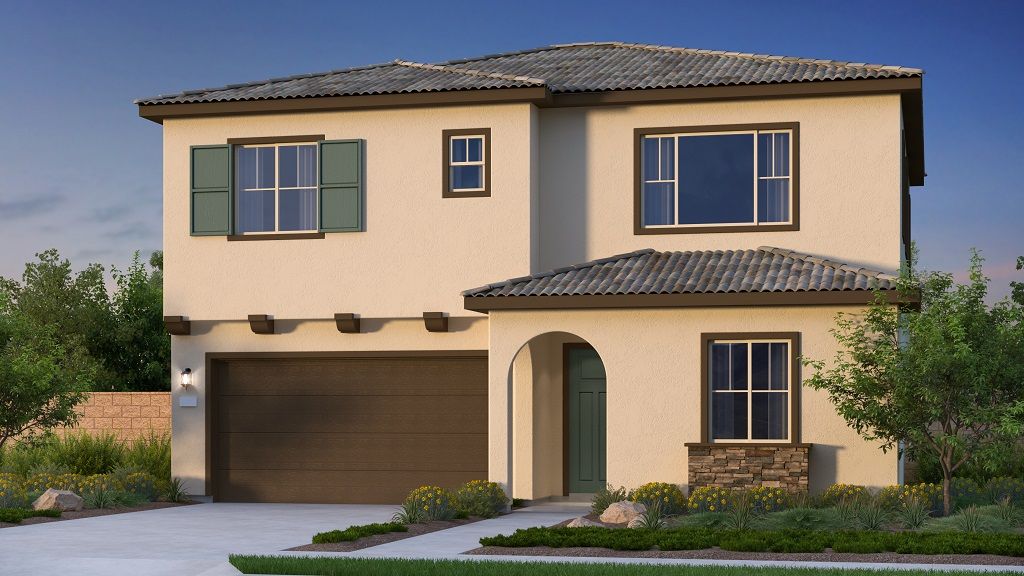 Plan 2- Elevation Contemporary Spanish