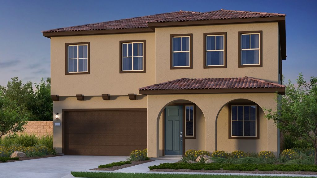 Plan 3- Elevation Contemporary Spanish