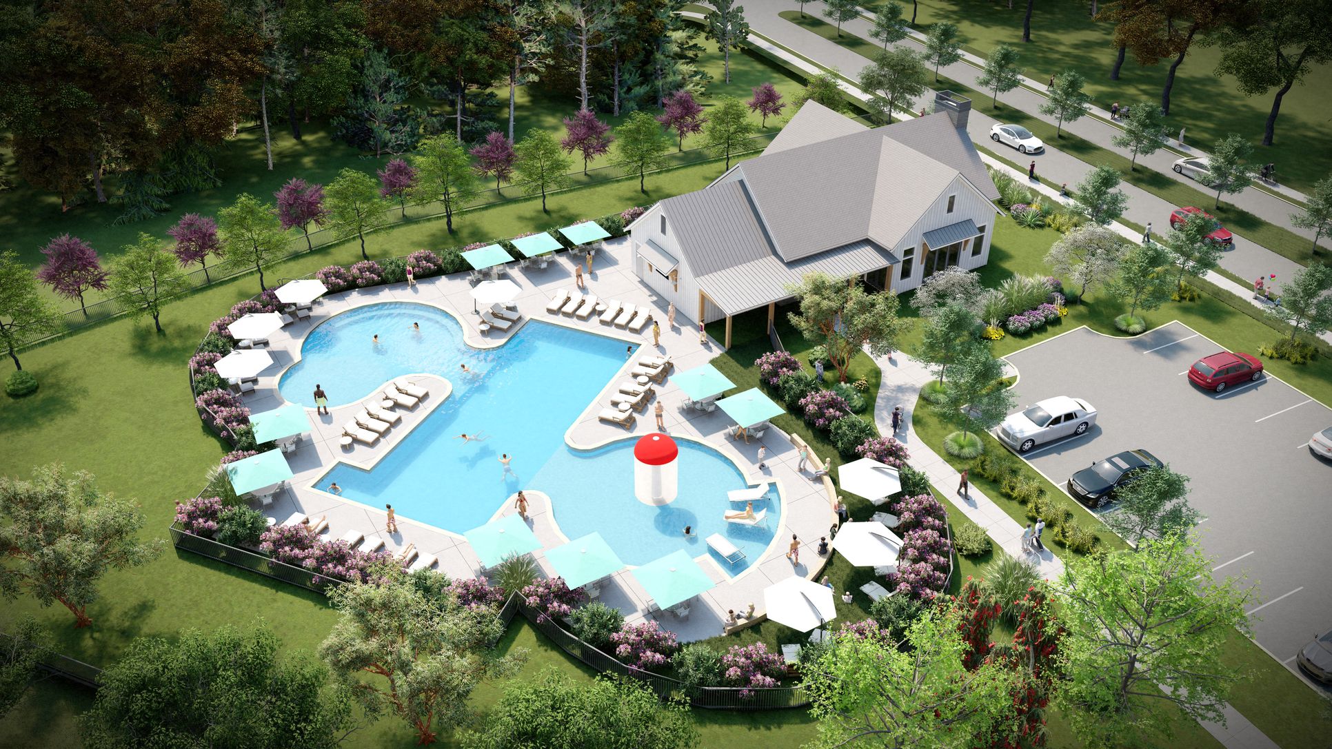 Planned Amenities Aerial View:Planned Amenities Aerial View