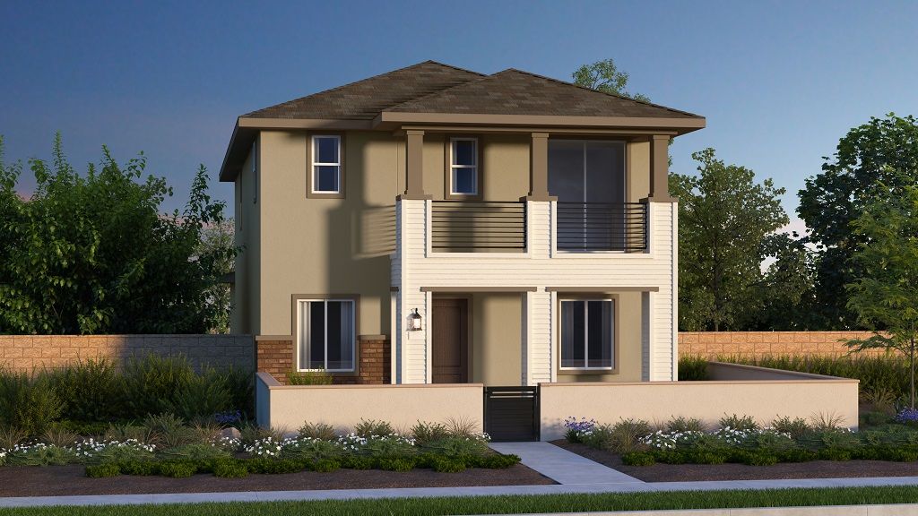 Plan 1- Elevation Prairie- Color Scheme 9