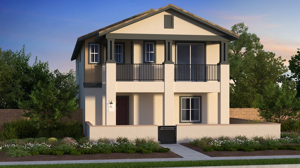 Plan 2- Elevation Abstract Traditional- Color Scheme 2