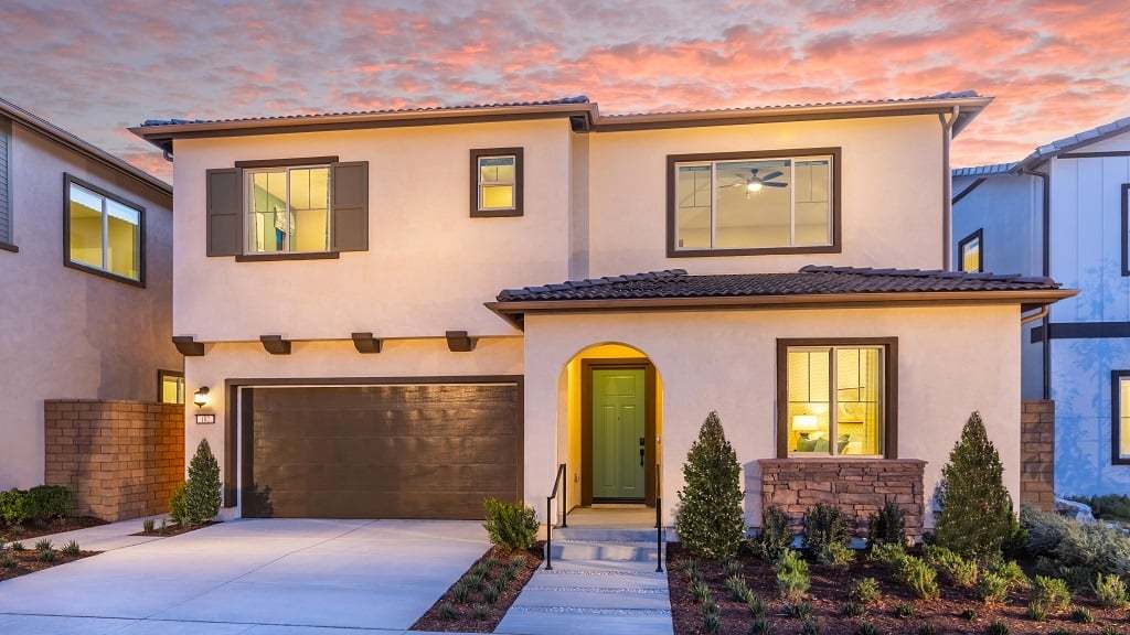 Plan 2- Elevation Contemporary Spanish- Color Scheme 4