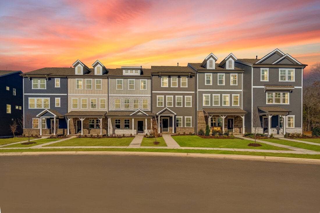 Silverstone Townes Streetscape