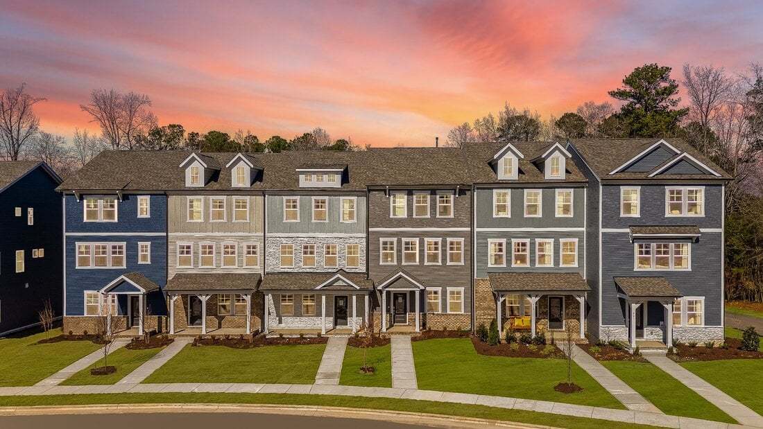 Silverstone Townes - Streetscape