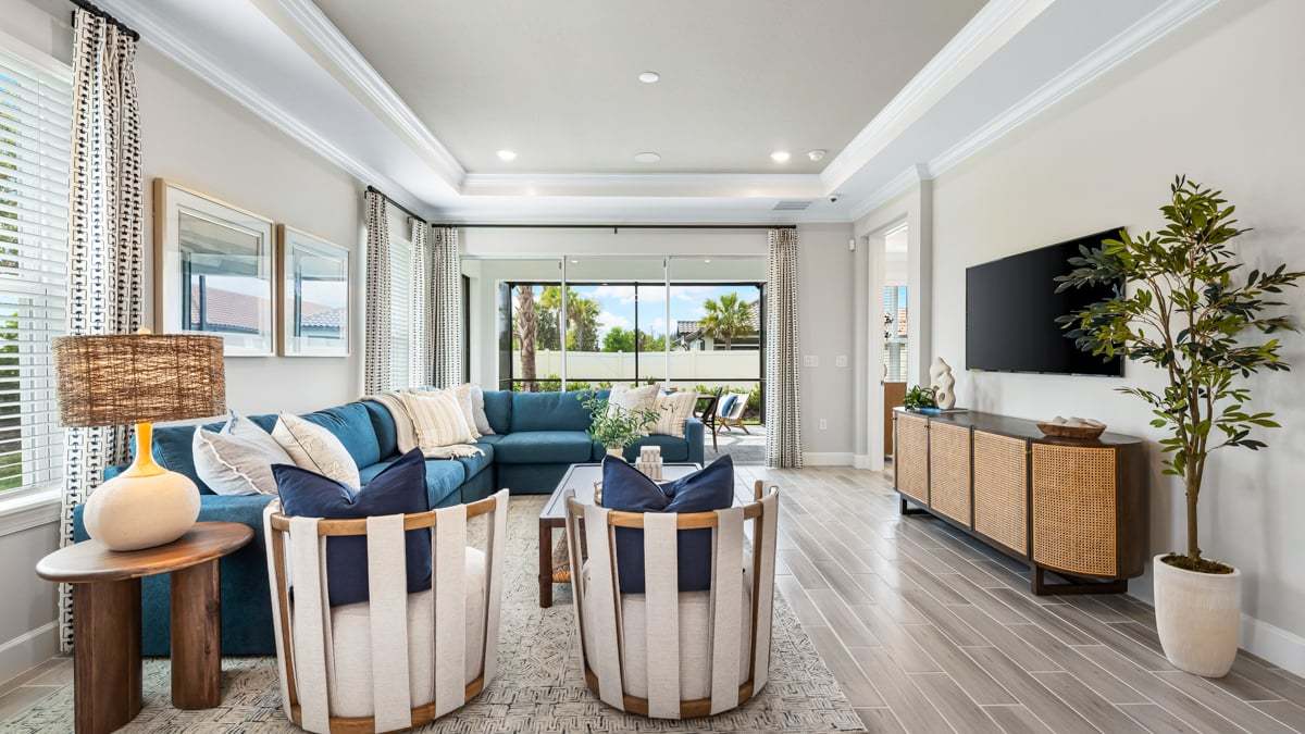 Esplanade at Wiregrass Ranch - Arezzo Model-11-living