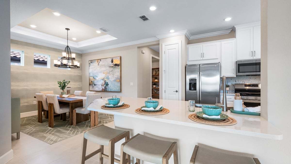Esplanade at Wiregrass Ranch - Roma Model-18-kitchen and dining