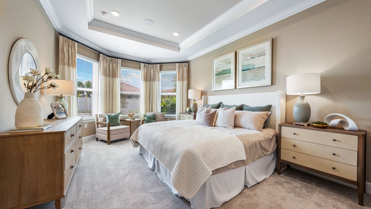 Esplanade at Wiregrass Ranch - Roma Model-30-primary bed