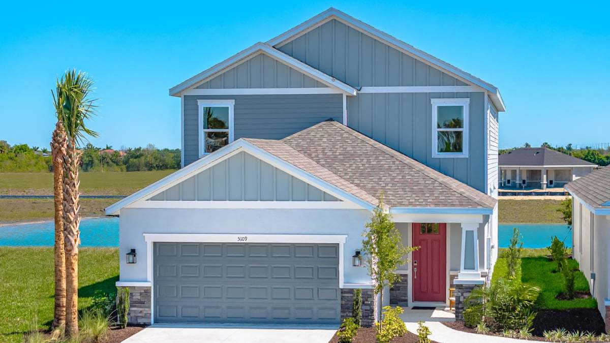 Taylor Morrison - Indigo Creek - Anastasia Model-8 PS - front elevation