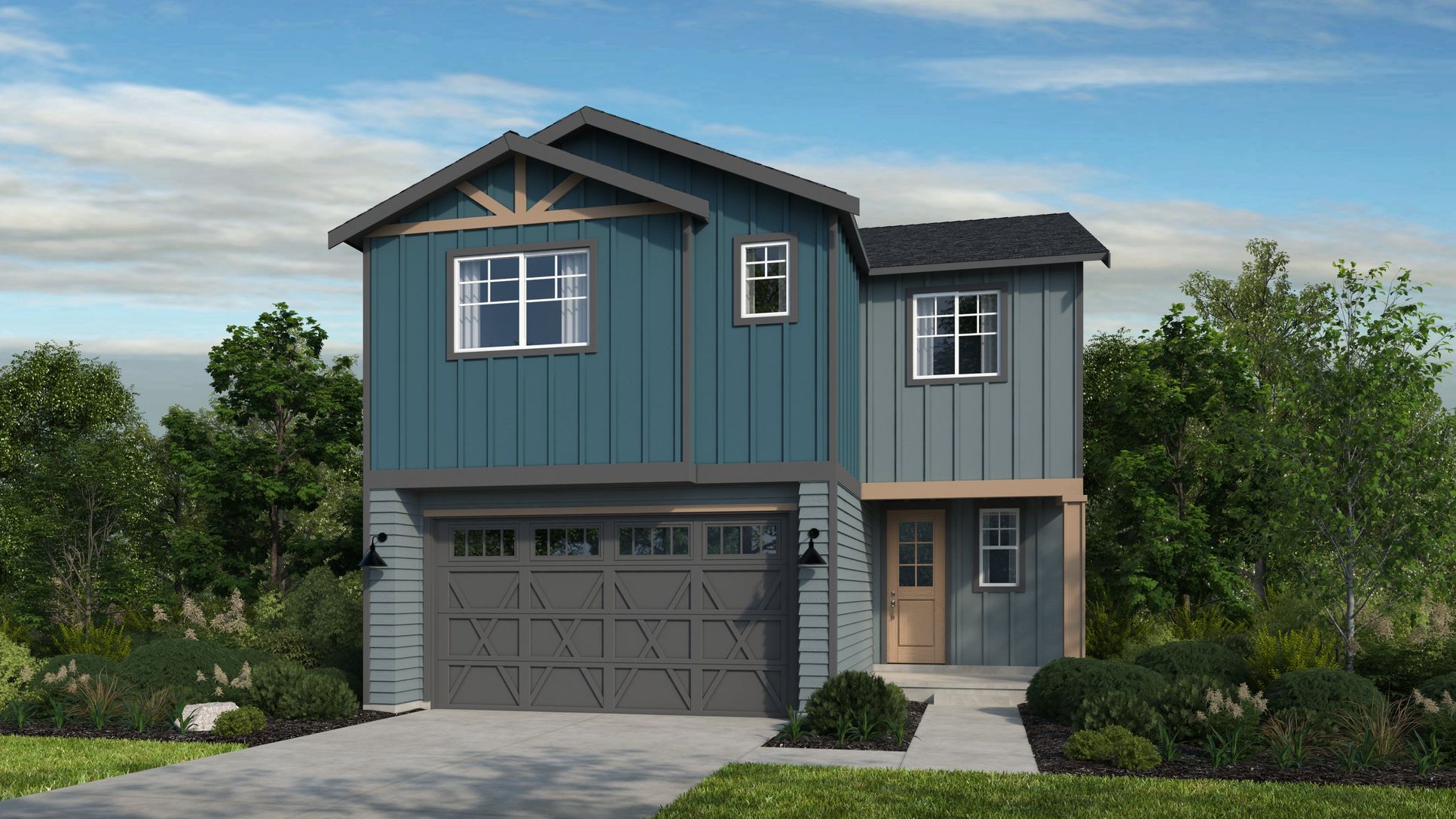 Piper Ridge Oakridge Exterior Elevation C