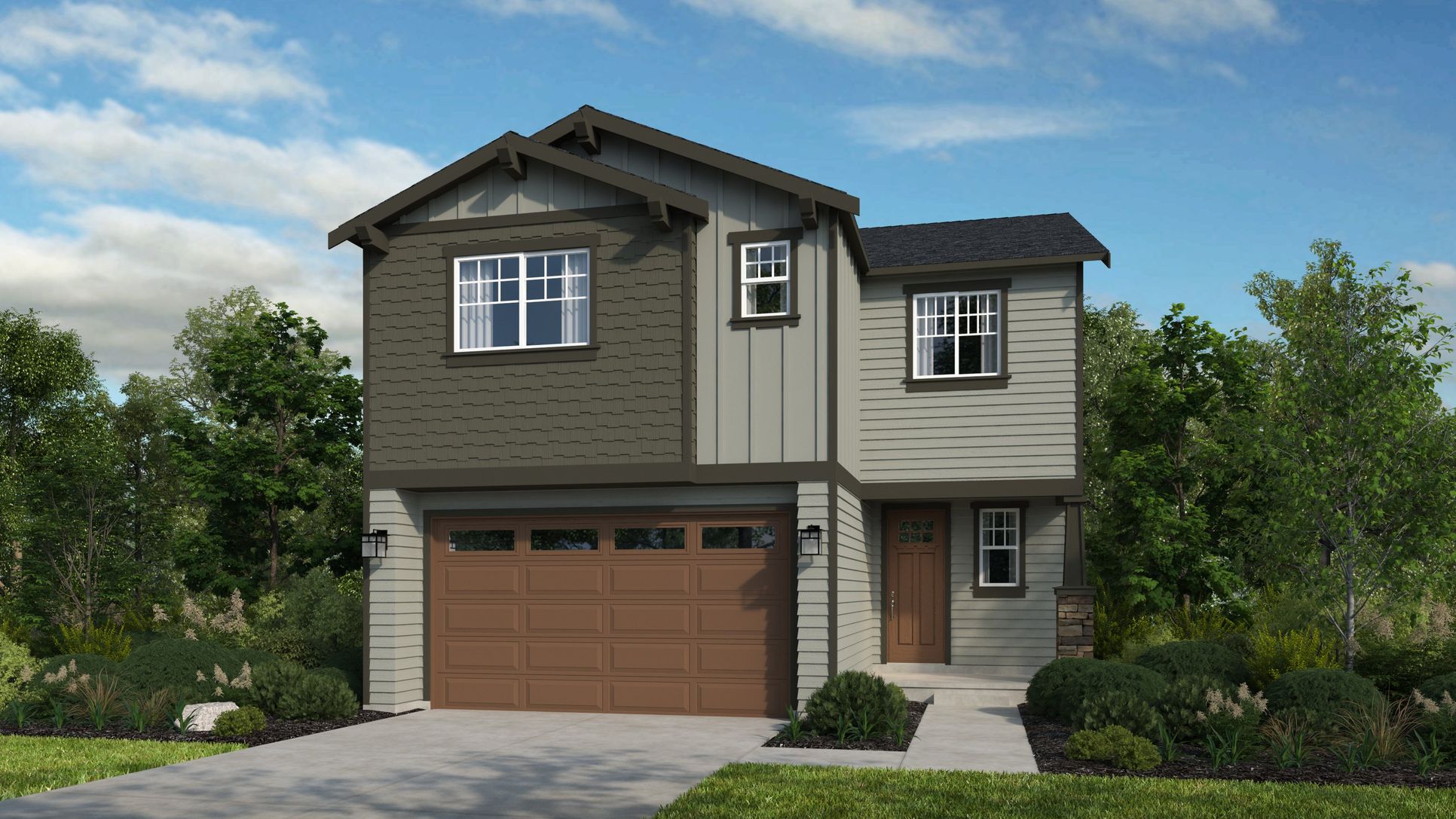 Piper Ridge Oakridge Exterior Elevation A