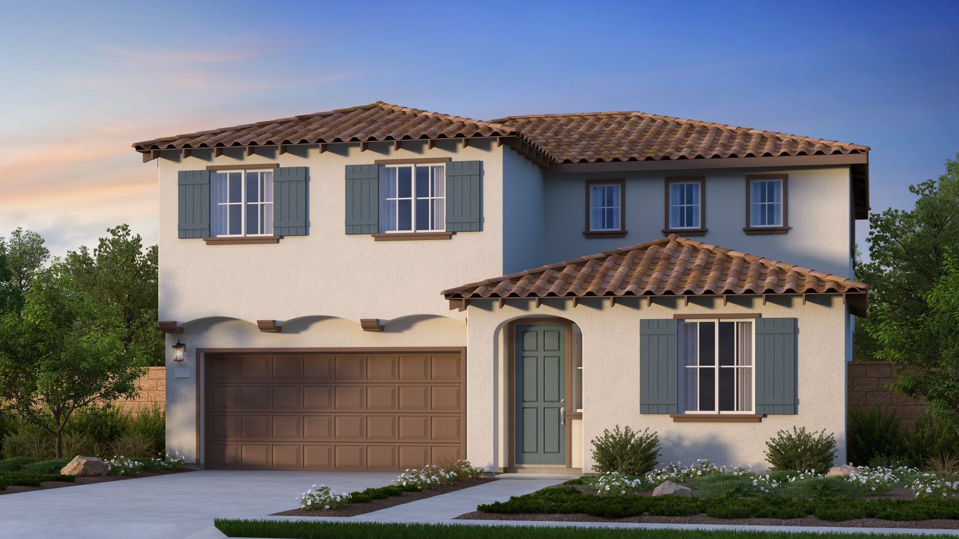 Elevation A - Santa Barbara