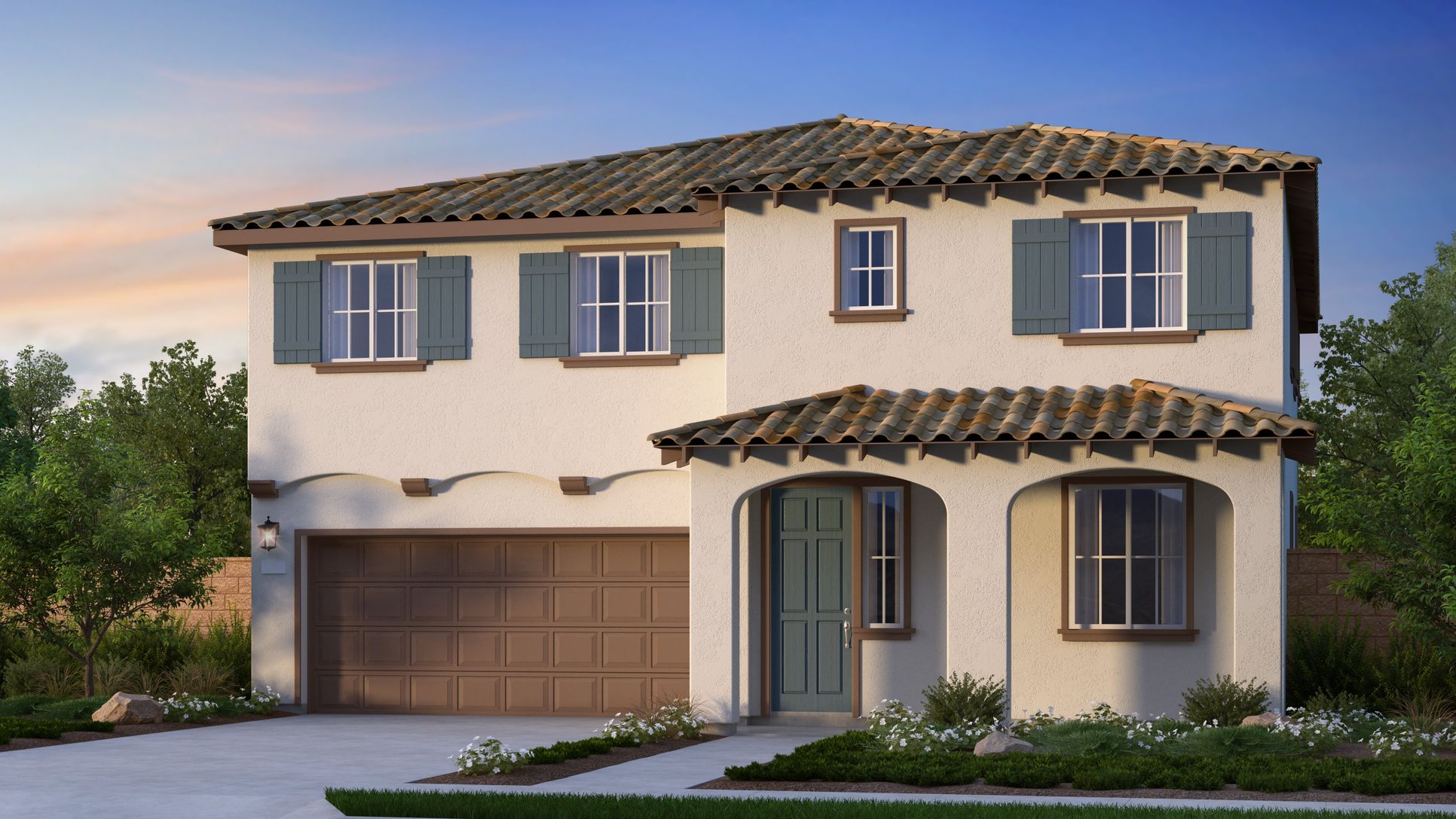 Elevation A - Santa Barbara