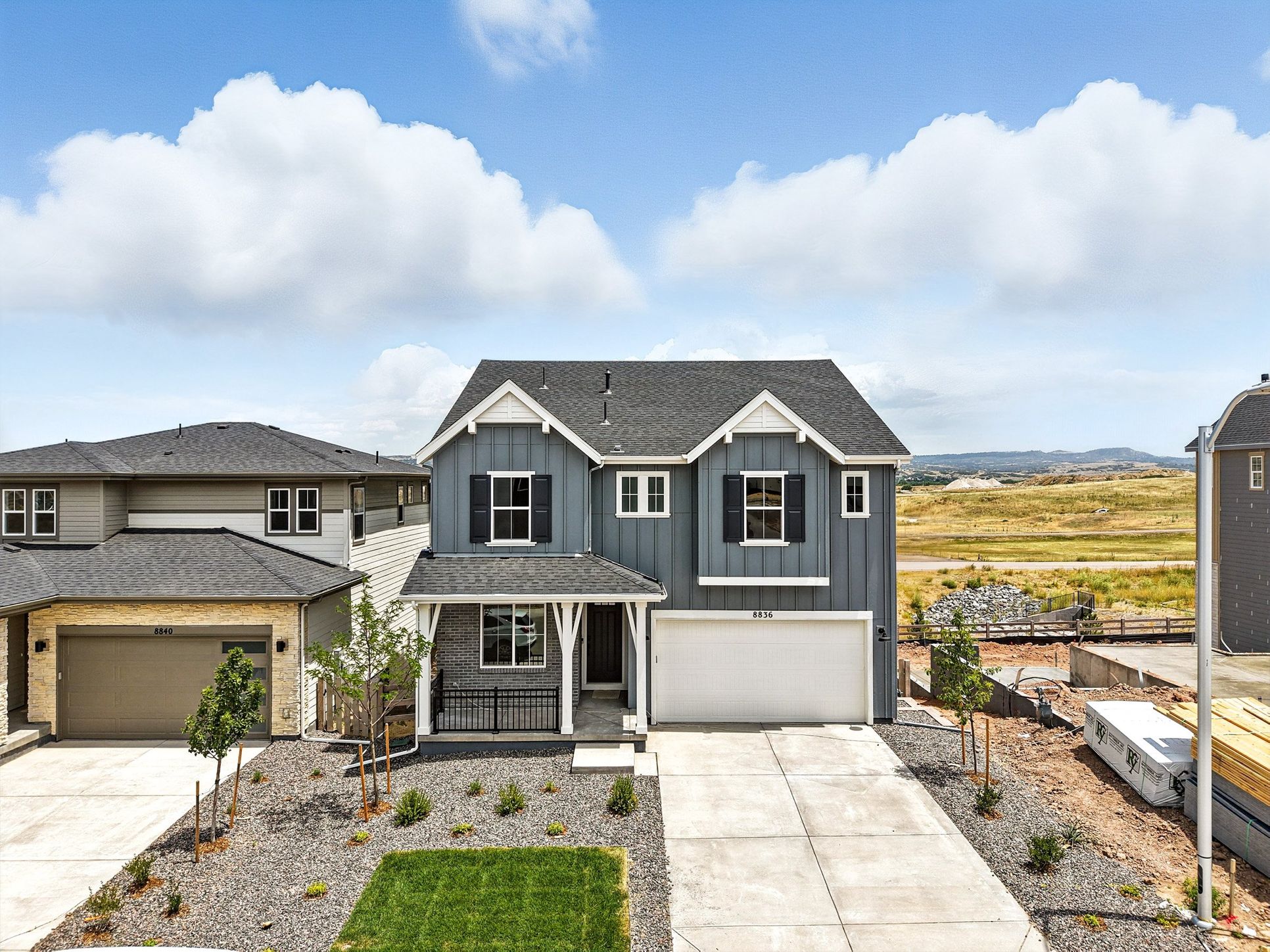Exterior Ridgeway at Sterling Ranch