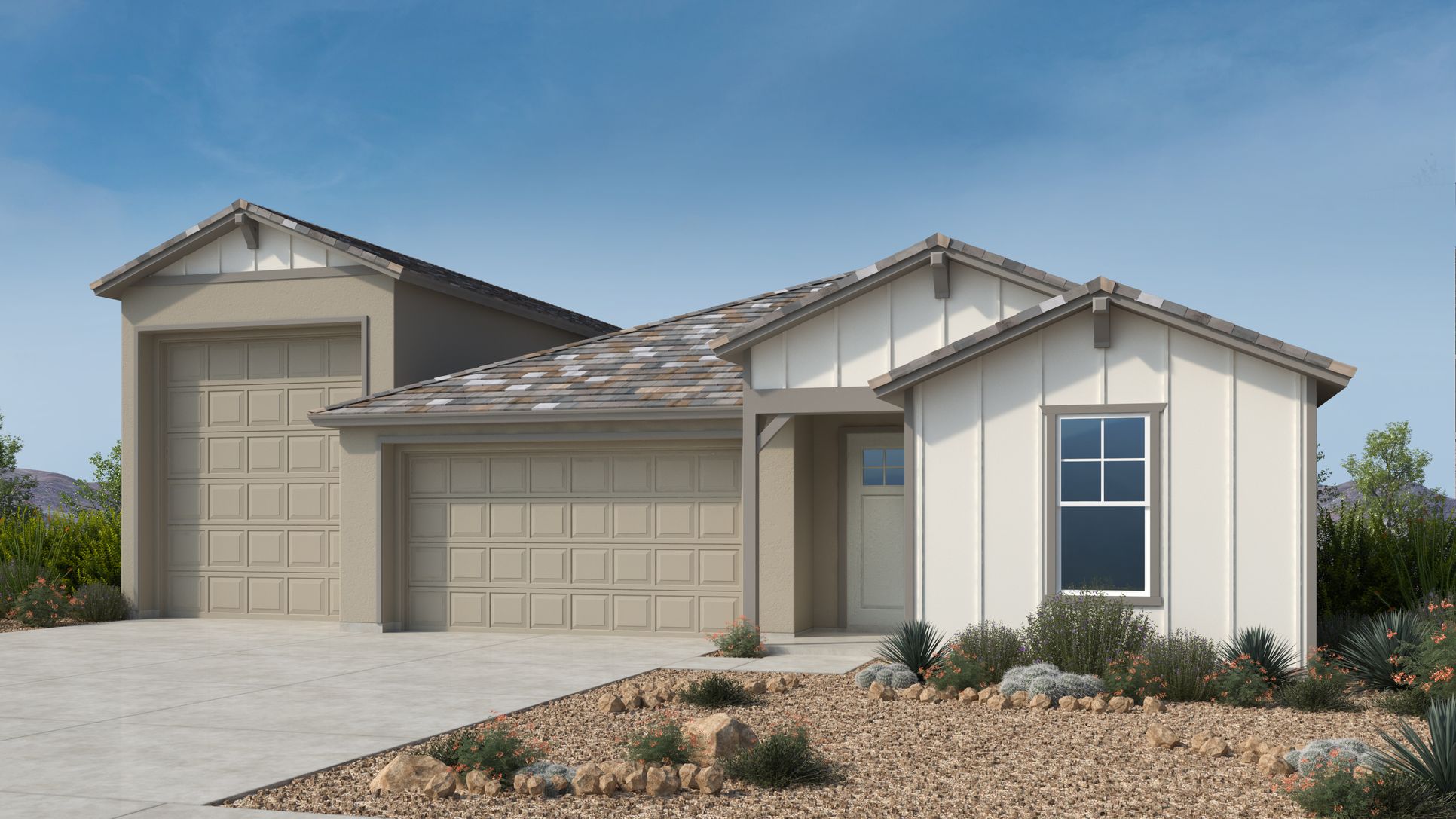 Elevation F - Modern Farmhouse