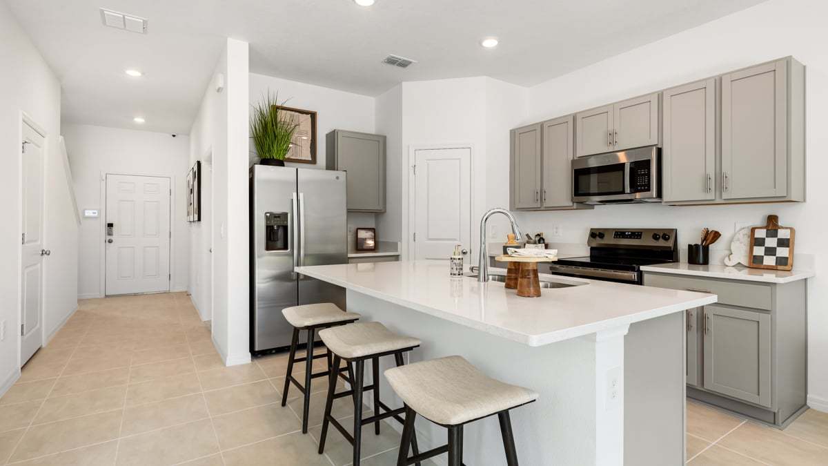 Jasmine Model - The Towns at Firethorn-9 kitchen