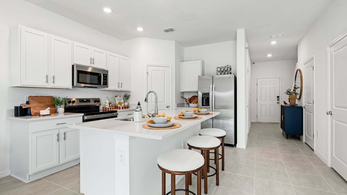 Marigold Model - The Towns at Firethorn-10 kitchen