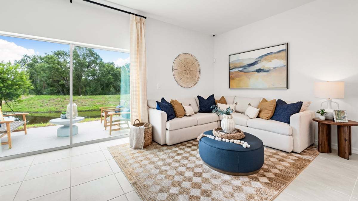 Marigold Model - The Towns at Firethorn-20 living