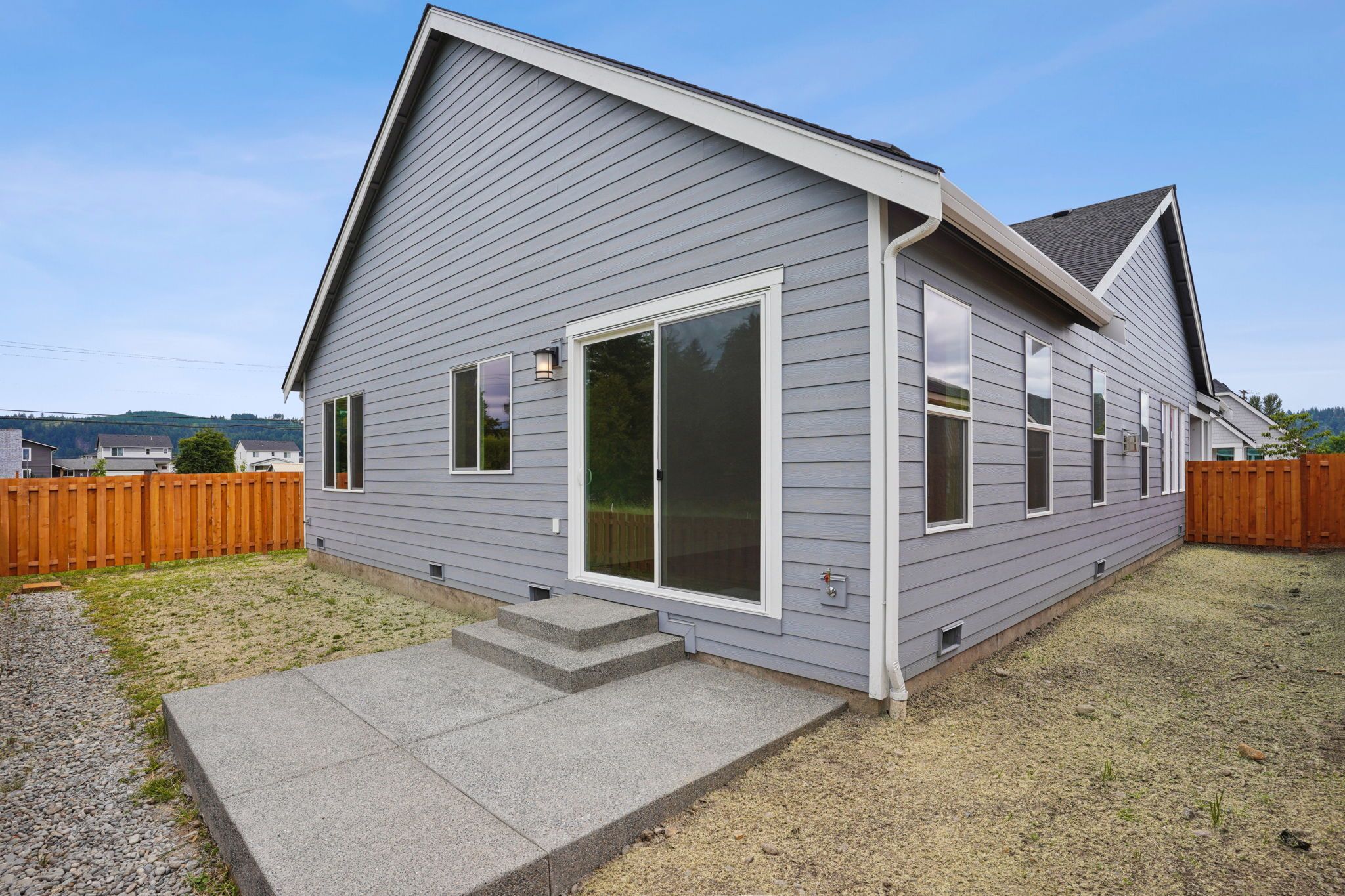 Summit View - Lot 2 - Back Exterior - Homesite Photography