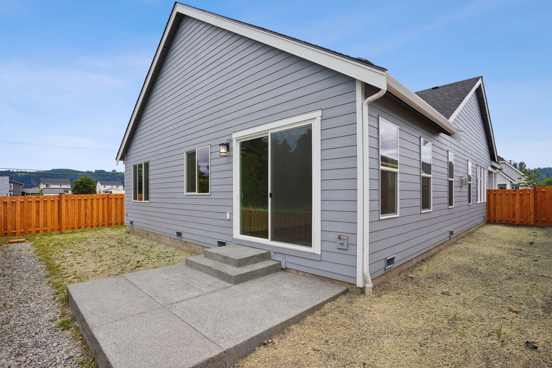 Summit View - Lot 2 - Back Exterior - Homesite Photography