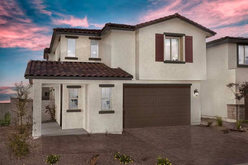 Mandarin at Citrus Park - Tangelo - Front Exterior Dusk - 800x533 - Risewell Homes