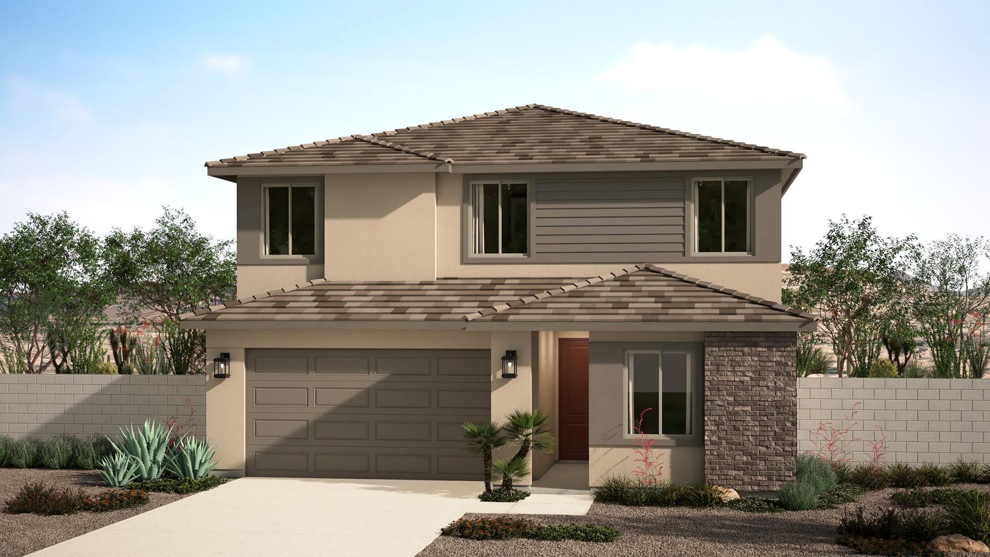 Valencia at Citrus Park-Sorrento-Elevation C-Desert Prairie-2000x1125-Risewell-Homes