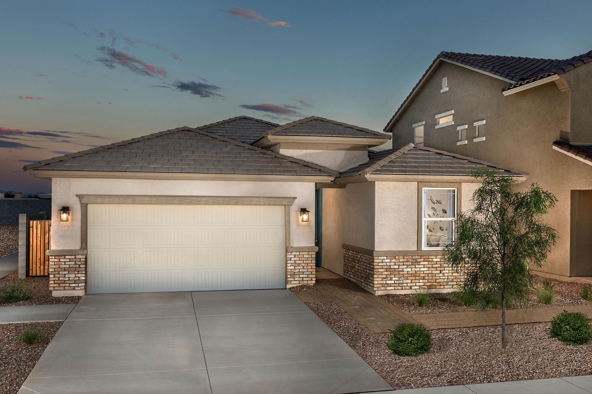 Sunrise - Canyon Series - Sabino- Front Exterior - 2000x1300 Risewell Homes