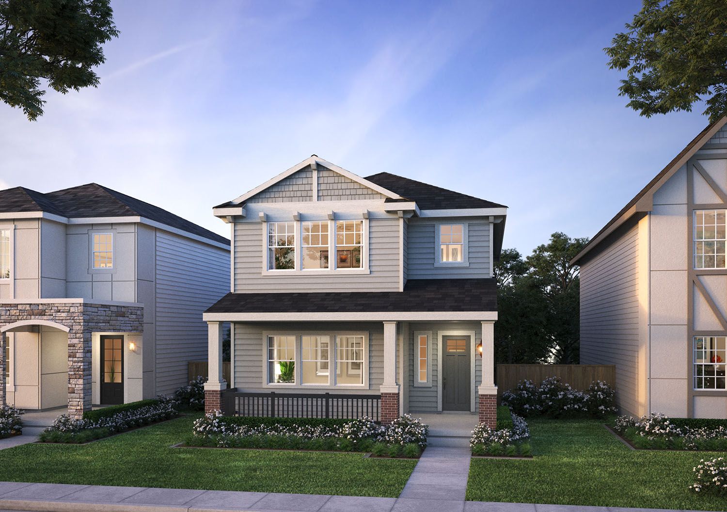 The Centre at Elevon - Tabor - Contemporary Craftsman - Renderings