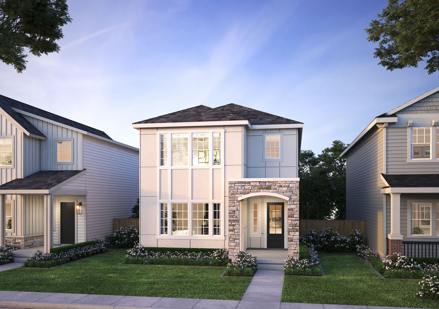 The Centre at Elevon - Tabor - Contemporary French - Renderings