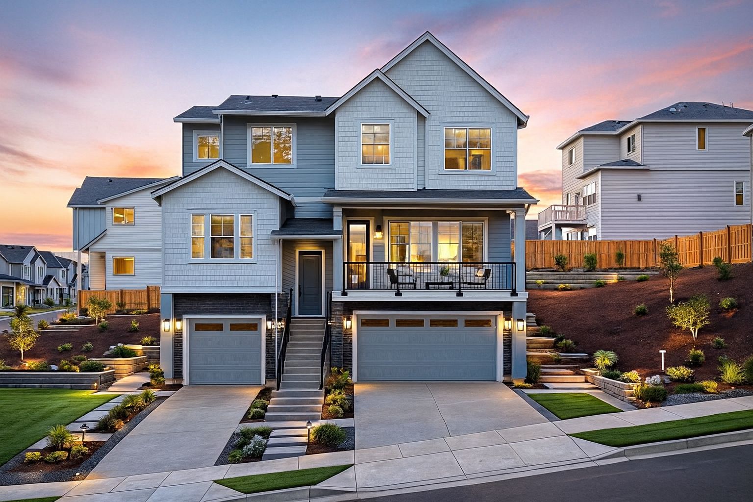 The Reserve at The Vineyard - Lot 286 - Homesite Photography - Risewell Homes