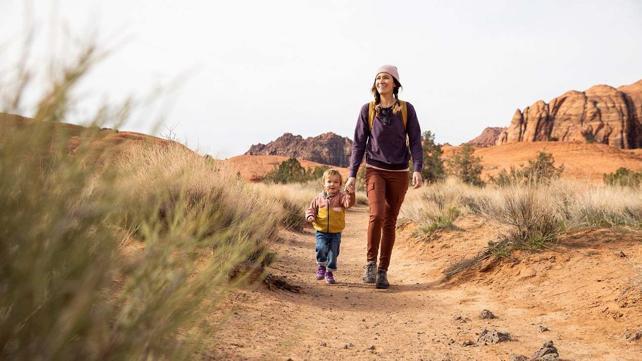 Mesquite Trails - Hiking - Lifestyle Photography - 1300x730 - Risewell Homes