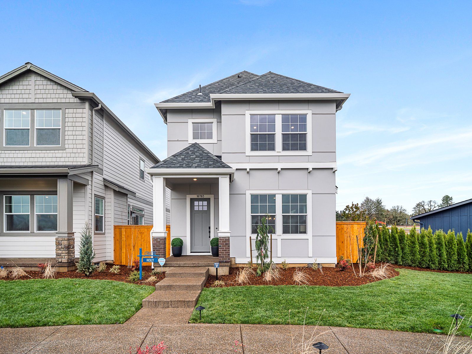 The Centre at Kingston Terrace - Homesite 51 - Front Exterior - Homesite Photography - Risewell H...