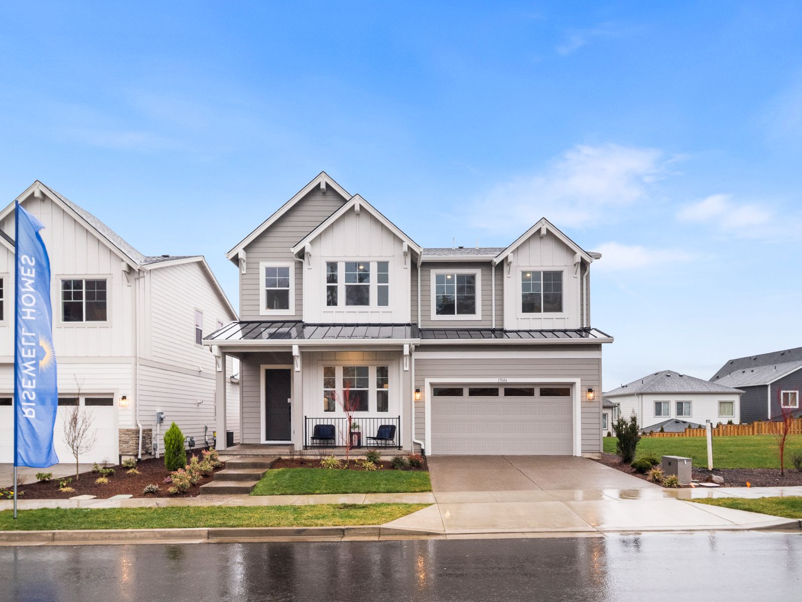 The Reserve at The Vineyard - 279 - Front Exterior - Homesite Photography - Risewell Homes